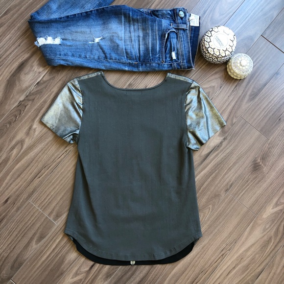 TROUVE leather top - Picture 3 of 6